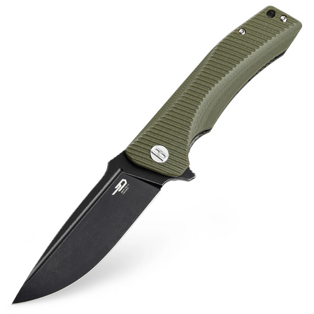 Nóż składany Bestech Mako Green G10, Black Stonewashed K110 (BG27D)