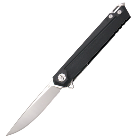 Nóż składany Decor Habitat Third Thunder LE No 053/500 Black G10, Stonewashed/Satin D2 (K4109)