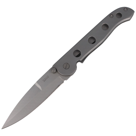 Nóż składany Everts Solingen M16 Type Gray Aluminium Satin AISI 420C (513700)