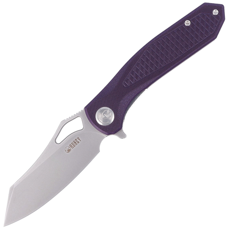 Nóż składany Kubey Knife Drake, Purple G10, Sandblast M390 by Maksim Tkachuk (KB310G)