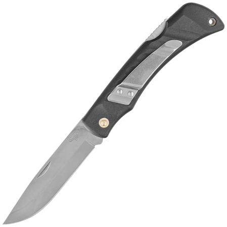 Nóż składany Mikov Crocodile Black ABS, Mirror 420 (243-NH-1 CLIP/BLK)