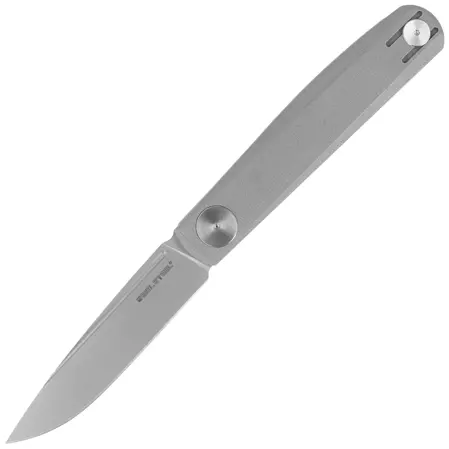 Nóż składany Real Steel Gslip Compact Grey G10, Satin VG-10 by Ostap Hel (7869)