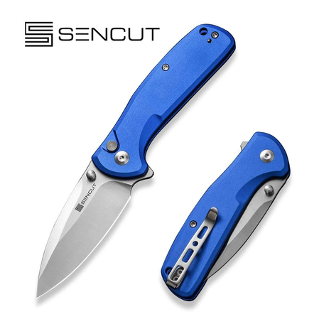 Nóż składany Sencut ArcBlast Bright Blue Aluminium, Satin 9Cr18MoV Knife (S22043B-3)