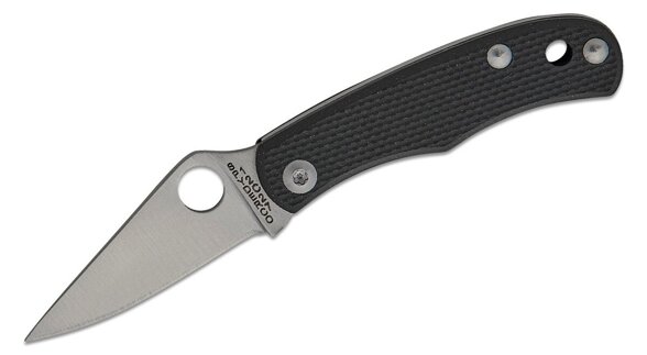 Nóż składany Spyderco Bug Black G10, Satin 12C27 (C133GBKP)