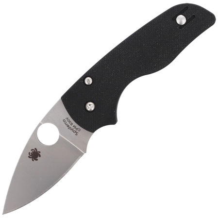 Nóż składany Spyderco Lil' Native G-10 Black Compression Lock Plain (C230GP)