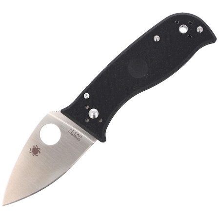 Nóż składany Spyderco Lil' Temperance 3 Black G-10 Plain (C69GP3)