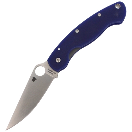 Nóż składany Spyderco Military G-10 Dark Blue CPM S110V (C36GPDBL)