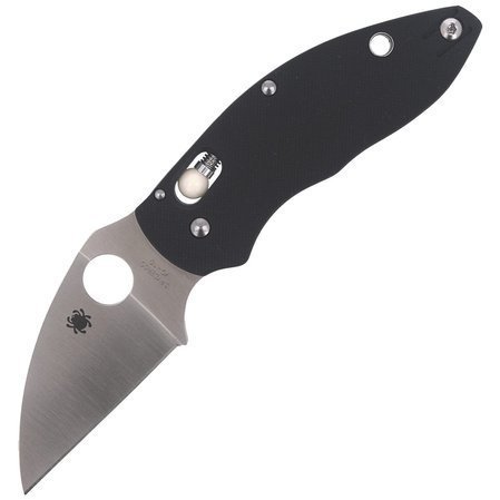 Nóż składany Spyderco Q Ball Black G10, Satin VG-10 by Eric Glesser (C219GP)