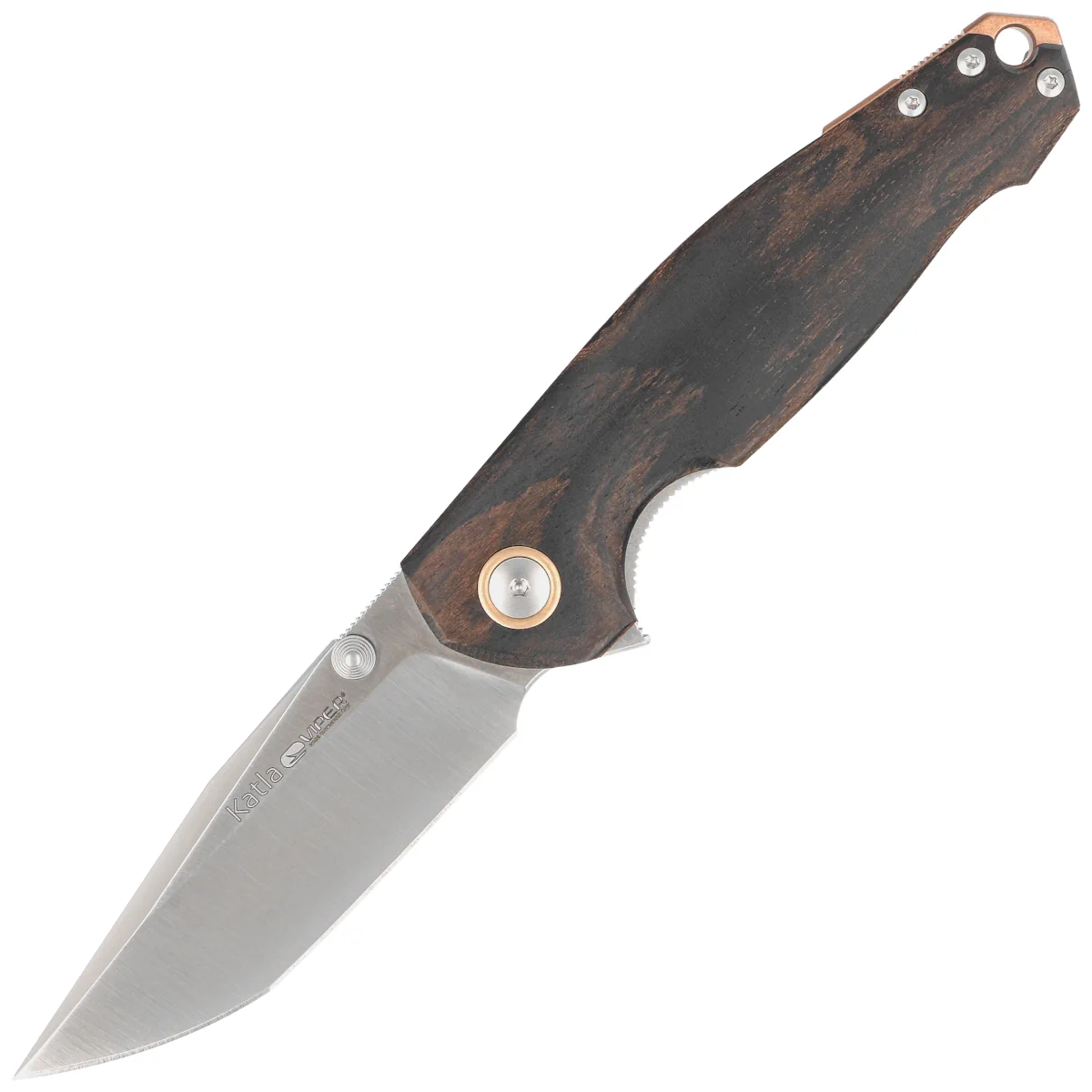 Nóż składany Viper Katla Ziricote Wood, Satin M390 by Jesper Voxnæs (V5985ZI)