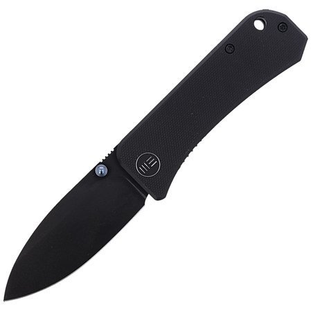 Nóż składany WE Knife Banter Black G10, Black Stonewashed CPM S35VN by Ben Petersan (2004B)