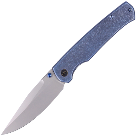 Nóż składany WE Knife Evoke Blue Titanium, Silver Bead Blasted CPM 20CV by Ray Laconico (WE21046-3)