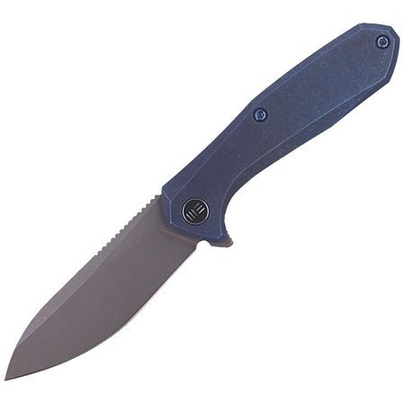 Nóż składany WE Knife Mote Blue Titanium, Gray Stonewashed CPM S35VN by Ostap Hel (2005B)