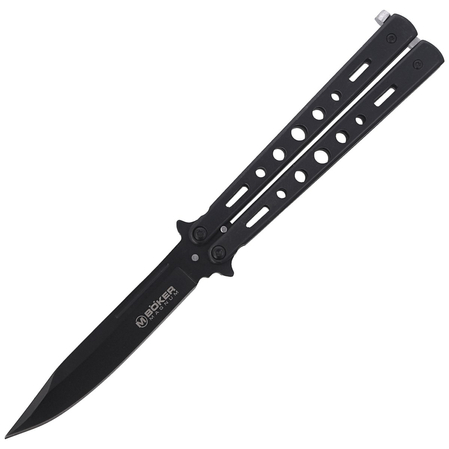 Nóż składany motylek Böker Magnum Balisong All Black (06EX402)